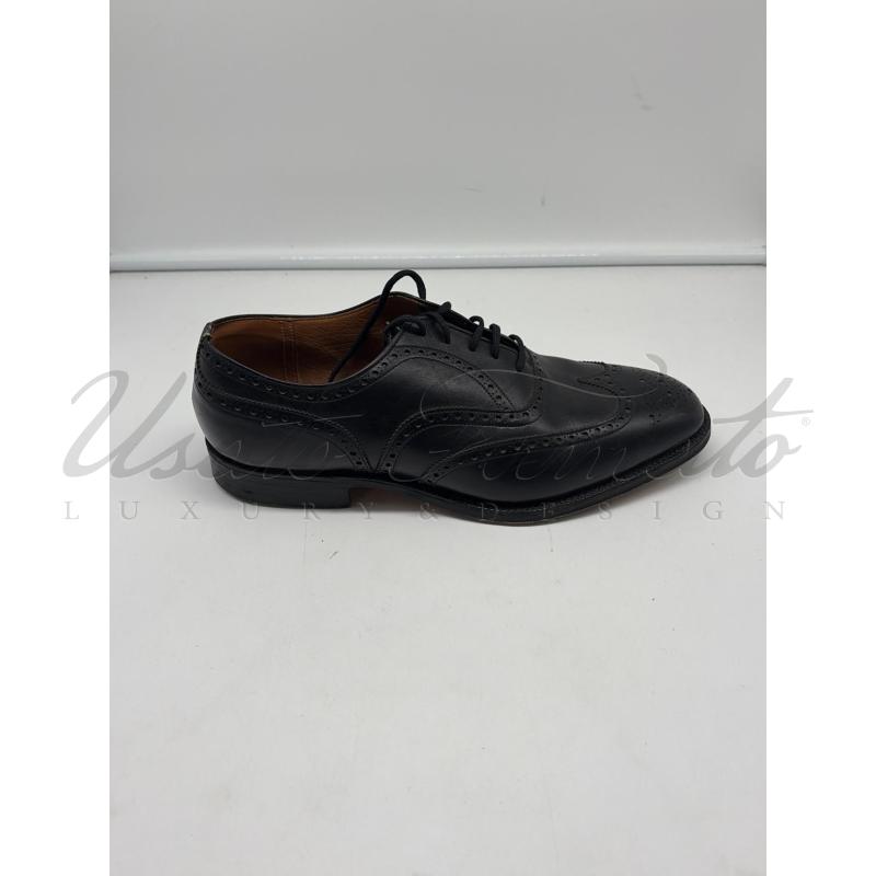 SCARPE UOMO CHURCH'S NERE PELLE TG, 40/41 | Mercatino dell'Usato Roma parioli 1