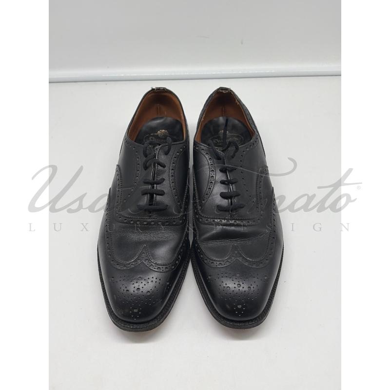 SCARPE UOMO CHURCH'S NERE PELLE TG, 40/41 | Mercatino dell'Usato Roma parioli 2
