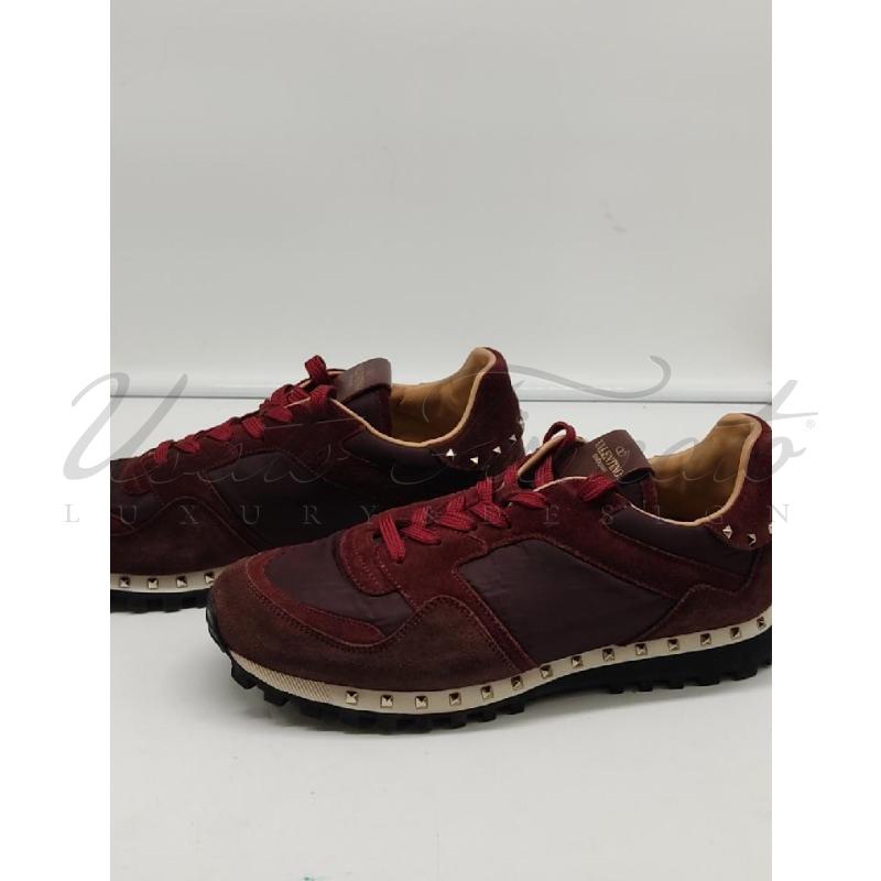 SCARPE UOMO VALENTINO BORDEAUX TG 3 | Mercatino dell'Usato Roma parioli 3