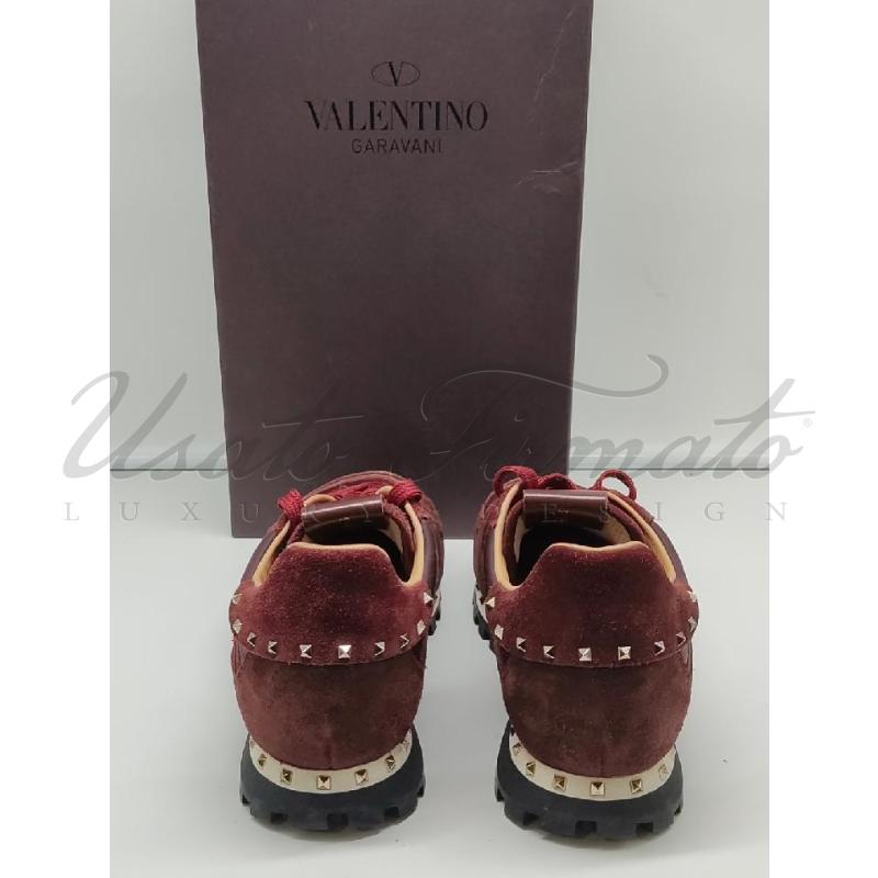 SCARPE UOMO VALENTINO BORDEAUX TG 3 | Mercatino dell'Usato Roma parioli 4