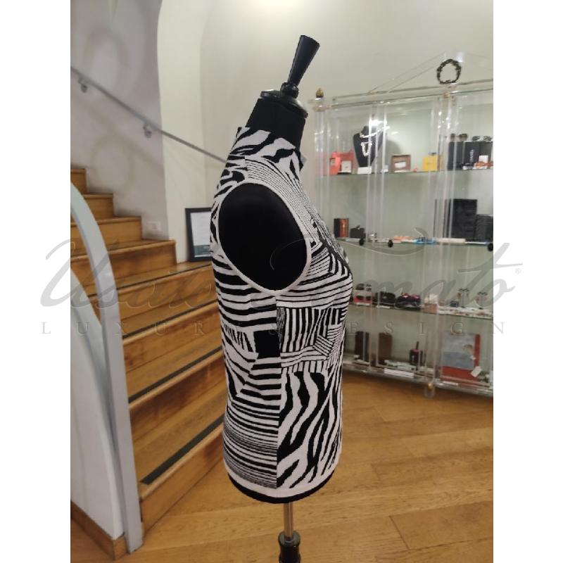 SMANICATO DONNA VERSUS BIANCO NERO TG. 44 | Mercatino dell'Usato Roma parioli 2