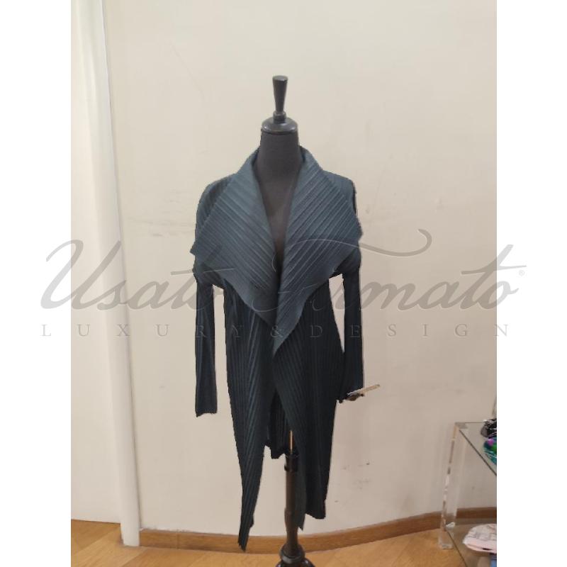 SPOLVERINO DONNA ISSEY MIYACHE PLEATS PKEASE NERA  | Mercatino dell'Usato Roma parioli 1