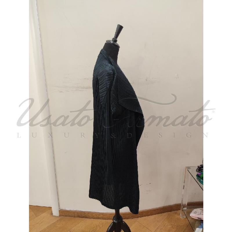 SPOLVERINO DONNA ISSEY MIYACHE PLEATS PKEASE NERA  | Mercatino dell'Usato Roma parioli 2