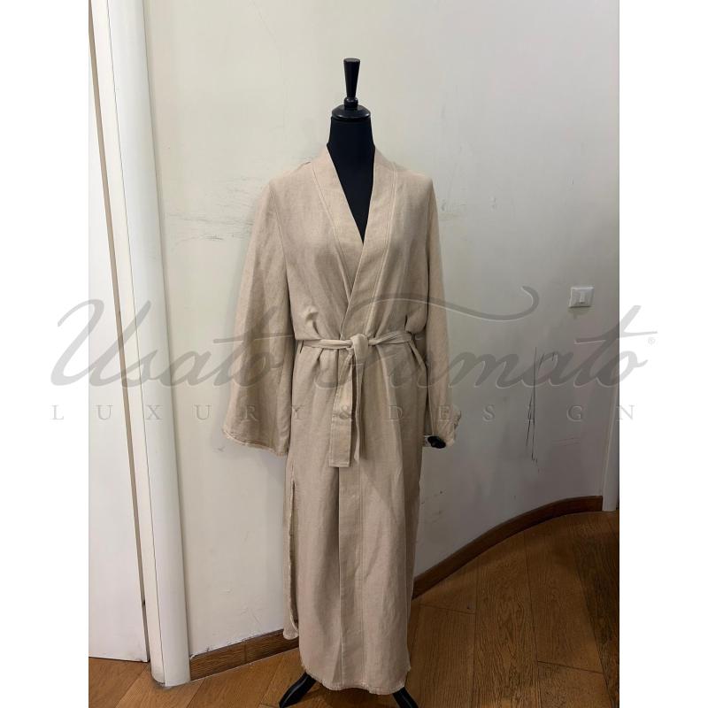 SPOLVERINO KIMONO MVP BEIGE PAOLILLO TG 40  | Mercatino dell'Usato Roma parioli 1