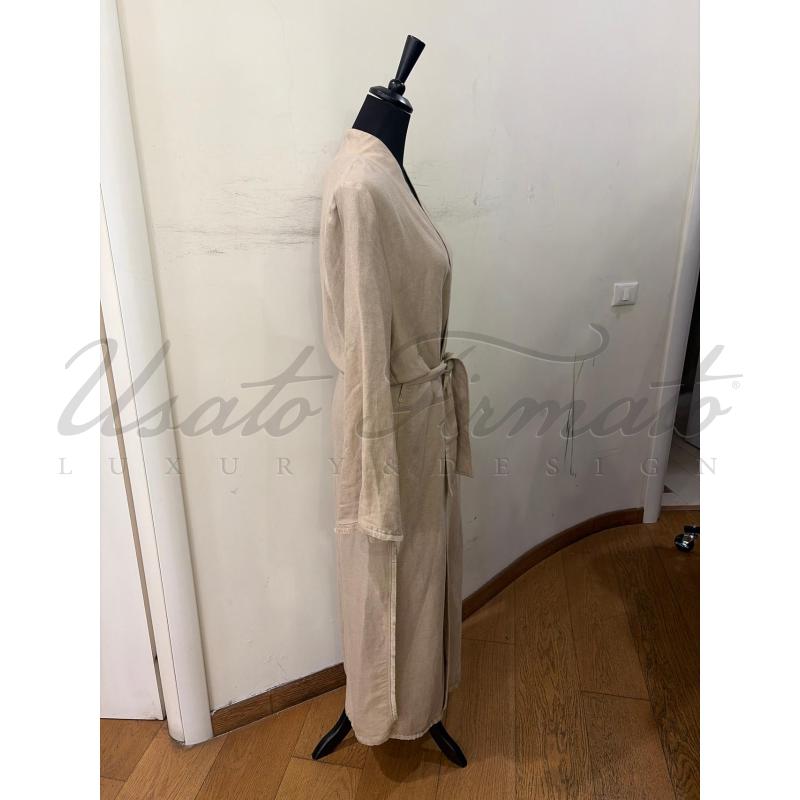 SPOLVERINO KIMONO MVP BEIGE PAOLILLO TG 40  | Mercatino dell'Usato Roma parioli 2