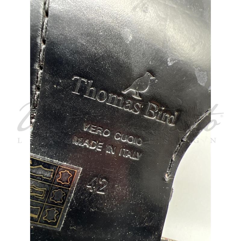 STIVALETTI UOMO THOMAS BIRD NERI SUEDE TG.42 | Mercatino dell'Usato Roma parioli 4