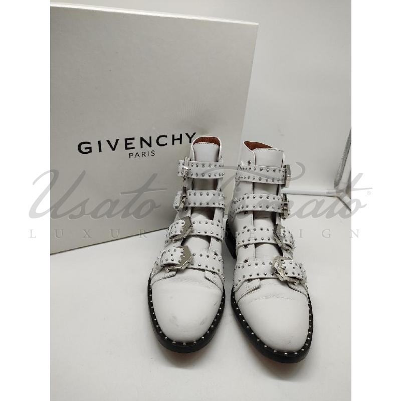 STIVALI DONNA GIVENCHY PELLE BIANCA TG 38 | Mercatino dell'Usato Roma parioli 2