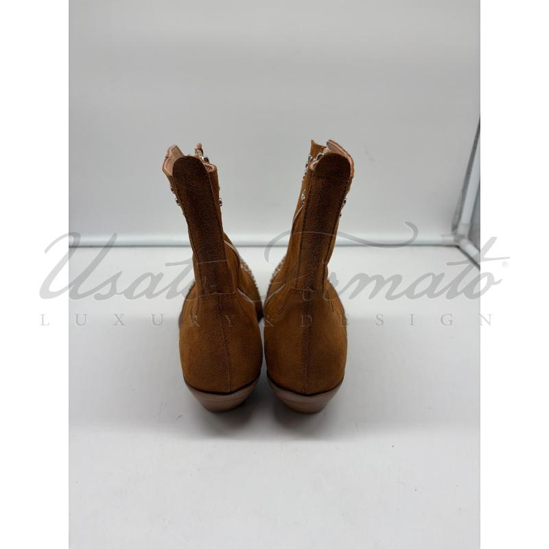 STIVALI DONNA LOUISA BEIGE TG 37 | Mercatino dell'Usato Roma parioli 3