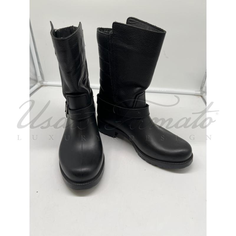 STIVALI DONNA MARTINO MIDALI NERO TG 37 | Mercatino dell'Usato Roma parioli 4