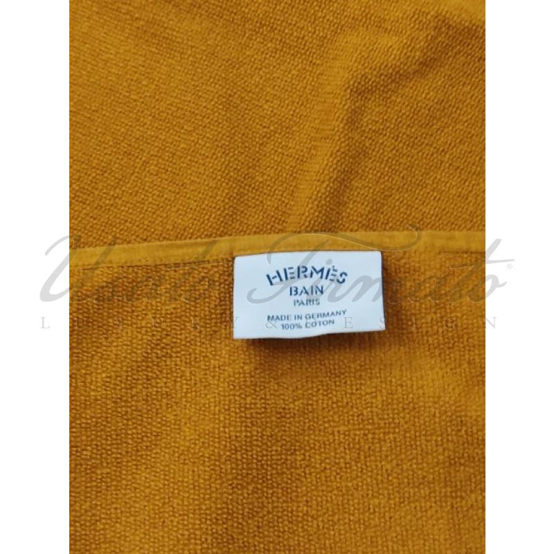 TELO MARE HERMES ARANCIONE COTONE | Mercatino dell'Usato Roma parioli 3