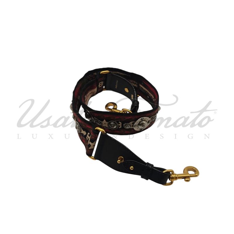 TRACOLLA CHRISTIAN DIOR RICAMI E BORCHIE  | Mercatino dell'Usato Roma parioli 1