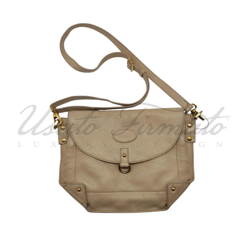 TRACOLLA THE BRIDGE BEIGE PELLE  | Mercatino dell'Usato Roma parioli 1