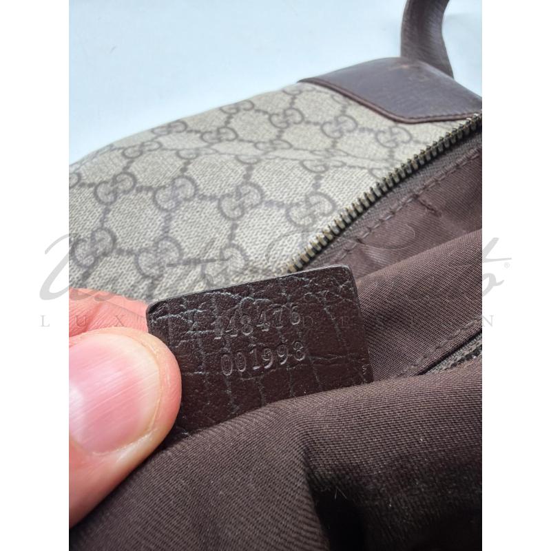TRACOLLA UOMO GUCCI  GG SUPREME DA RIVEDERE COD 148476  | Mercatino dell'Usato Roma parioli 3