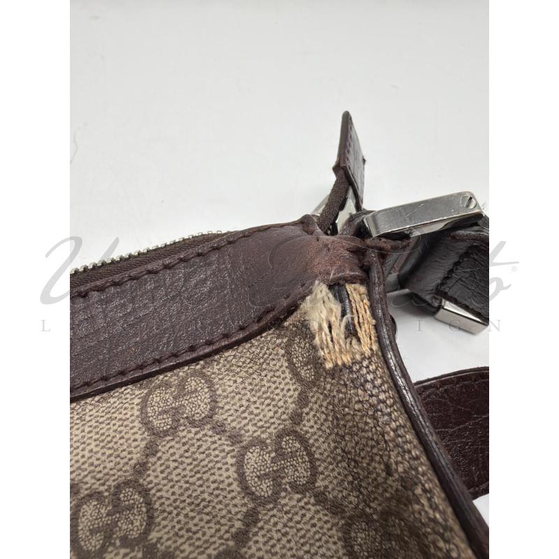 TRACOLLA UOMO GUCCI  GG SUPREME DA RIVEDERE COD 148476  | Mercatino dell'Usato Roma parioli 4