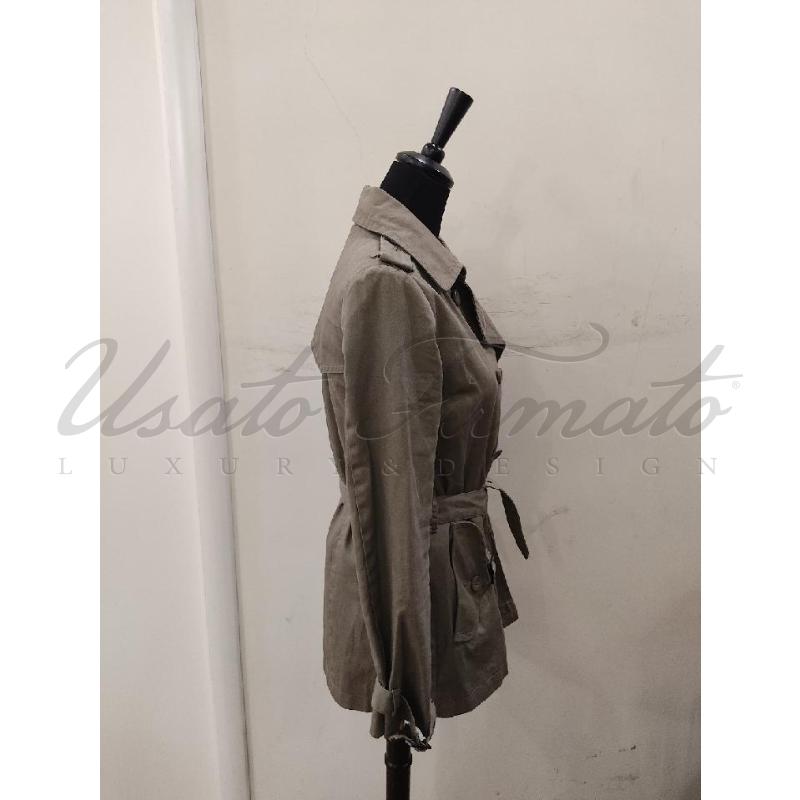 TRENCH DONNA CALVIN KLEIN BEIGE TG. S | Mercatino dell'Usato Roma parioli 2
