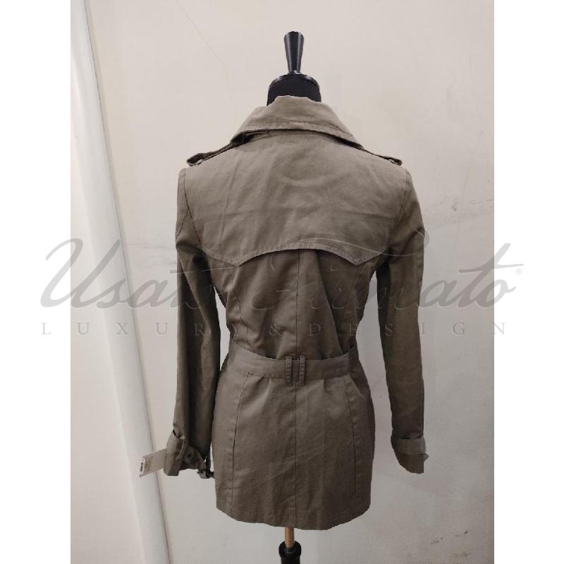 TRENCH DONNA CALVIN KLEIN BEIGE TG. S | Mercatino dell'Usato Roma parioli 3