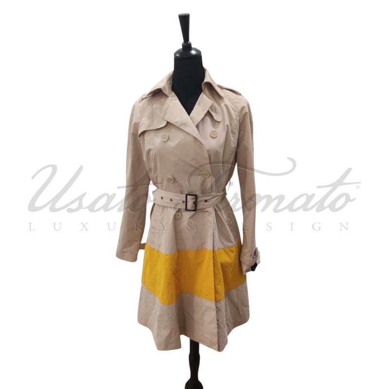 TRENCH DONNA INTREND BEIGE TG S  | Mercatino dell'Usato Roma parioli 1