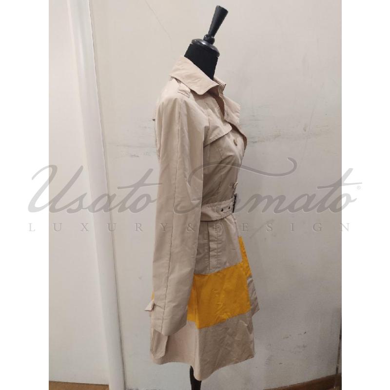 TRENCH DONNA INTREND BEIGE TG S  | Mercatino dell'Usato Roma parioli 2
