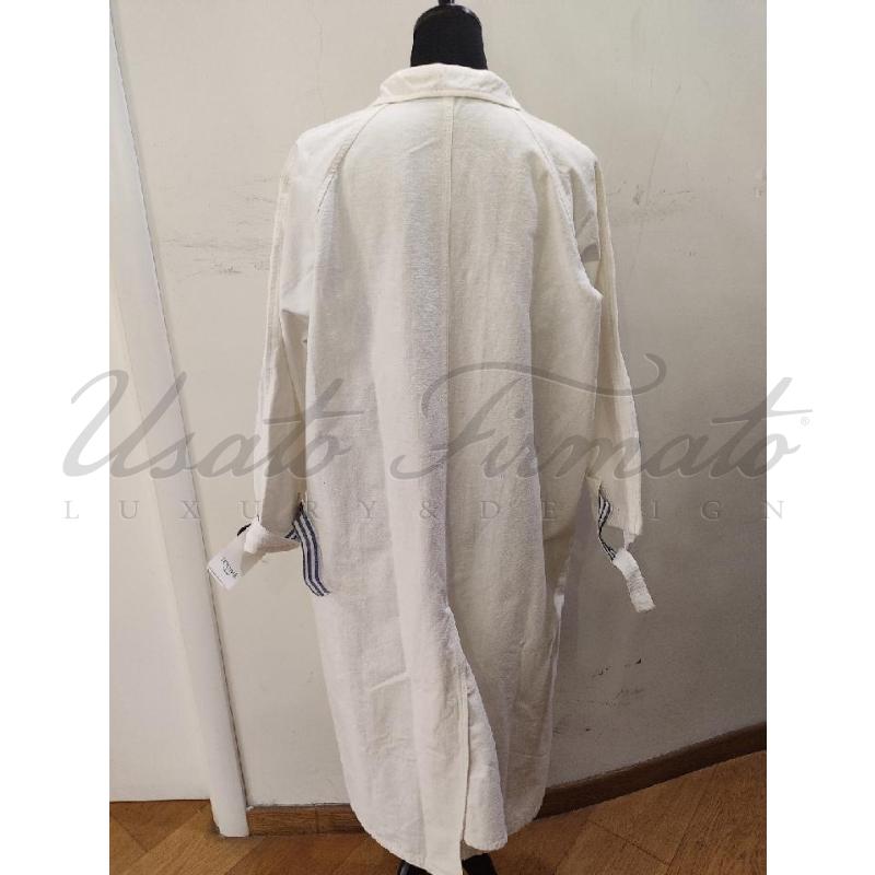 TRENCH DONNA LES COPAIN VINTAGE BIANCO TG 1 | Mercatino dell'Usato Roma parioli 3
