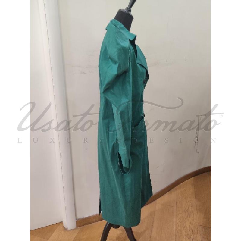 TRENCH DONNA LIVIANA CONTI VERDE TG. 42 | Mercatino dell'Usato Roma parioli 2
