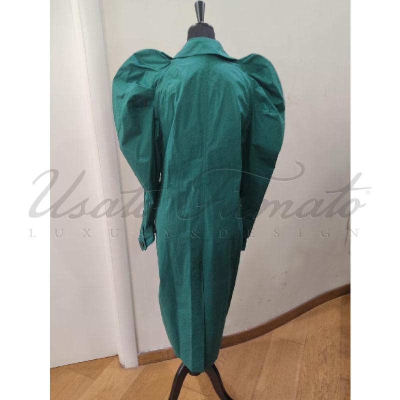 TRENCH DONNA LIVIANA CONTI VERDE TG. 42 | Mercatino dell'Usato Roma parioli 3