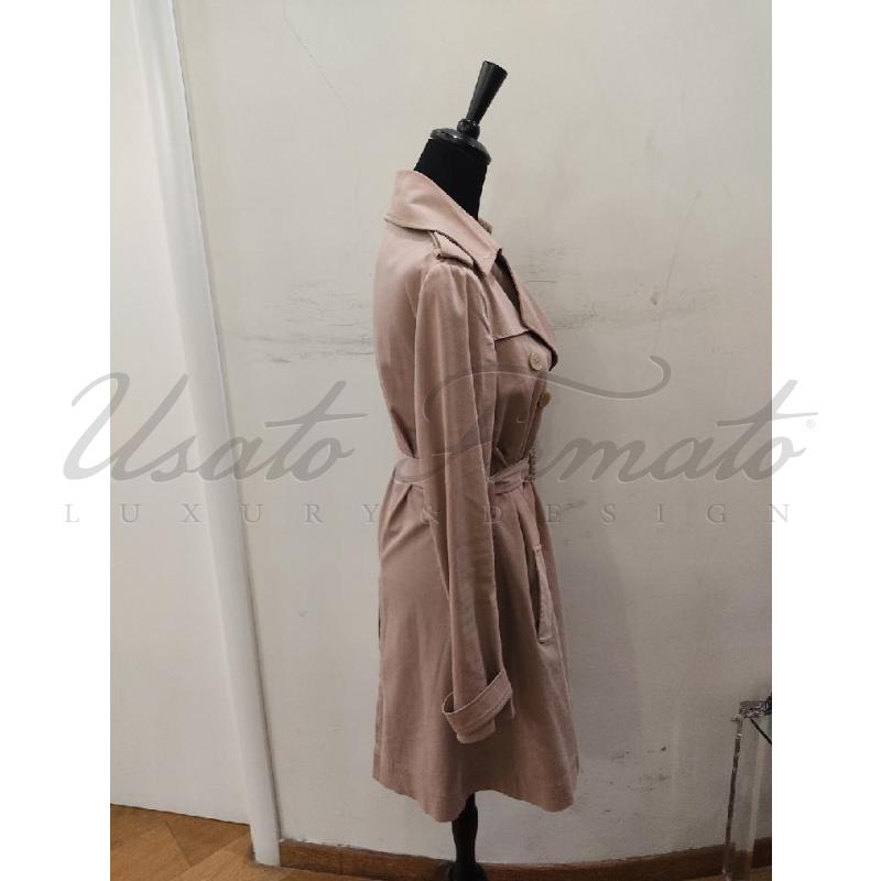 TRENCH DONNA PATRIZIA PEPE BEIGE TG. 46 | Mercatino dell'Usato Roma parioli 2