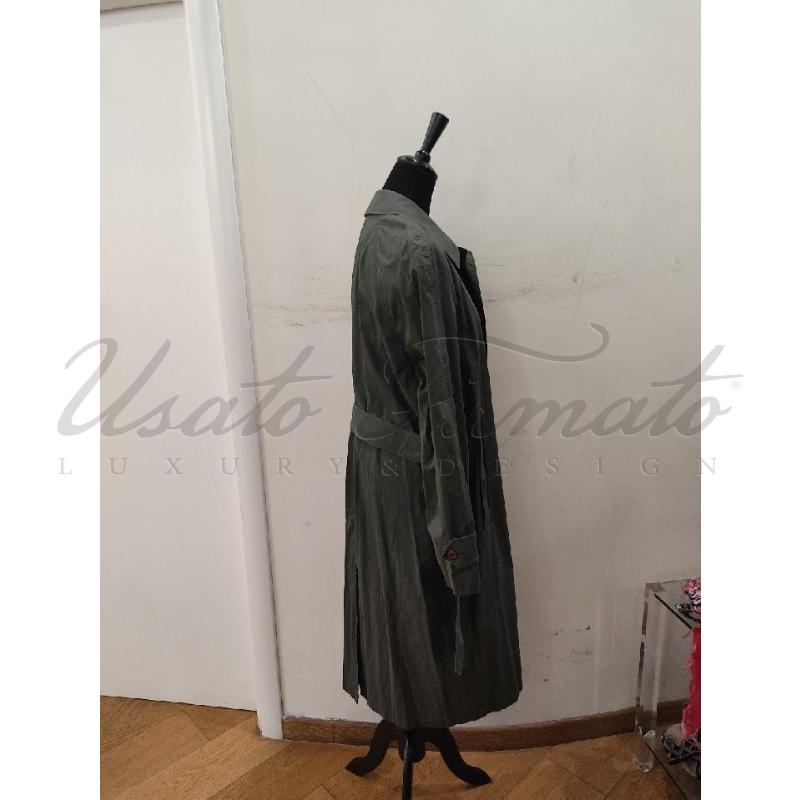 TRENCH UOMO BURBERRY VERDE  | Mercatino dell'Usato Roma parioli 2