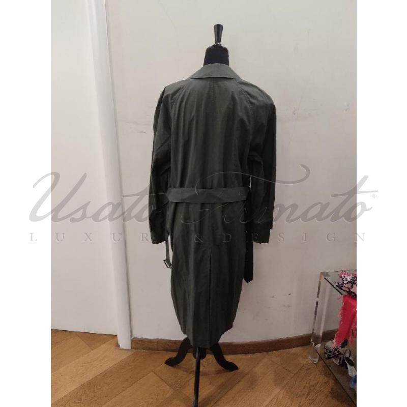 TRENCH UOMO BURBERRY VERDE  | Mercatino dell'Usato Roma parioli 3