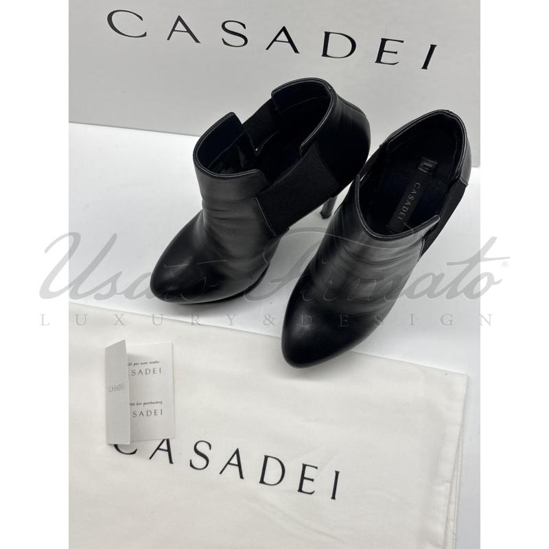 TRONCHETTO CASADEI NERO TG 36 | Mercatino dell'Usato Roma parioli 3