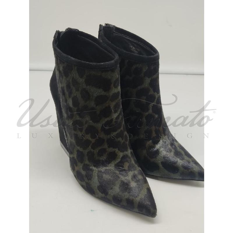 TRONCHETTO KAT MACONIE NERI CAVALLINO ANIMALIER TG. 37 | Mercatino dell'Usato Roma parioli 4