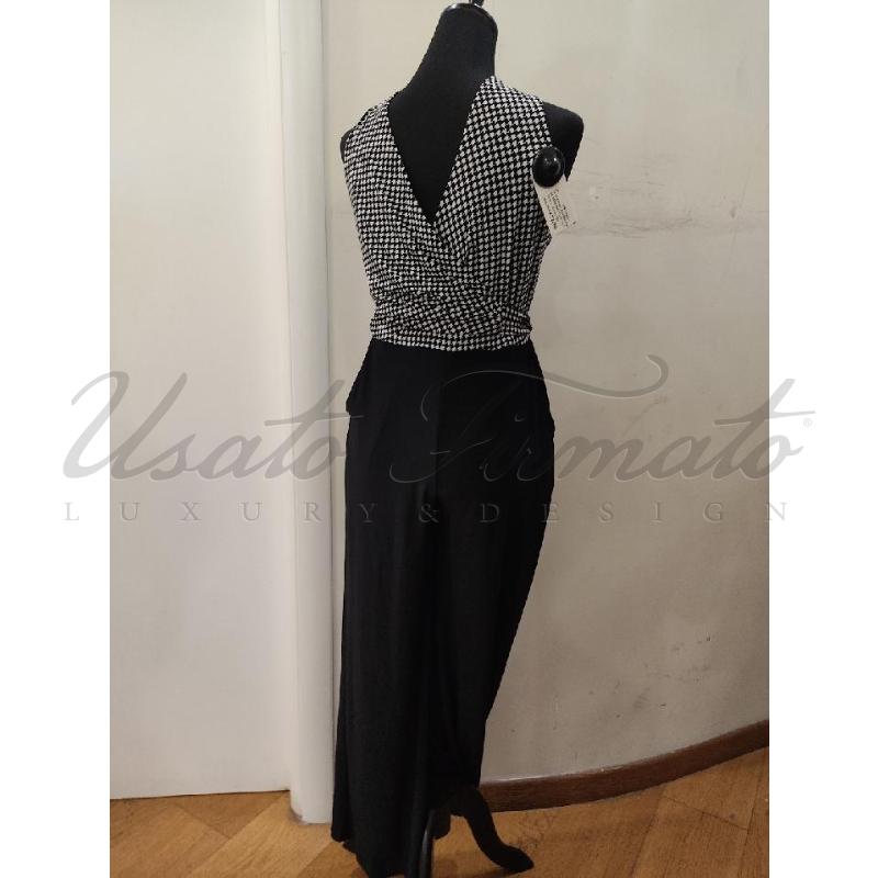 TUTA DONNA RALPH LAUREN NERA BIANCO NERO INCROCIO TG 2 | Mercatino dell'Usato Roma parioli 2