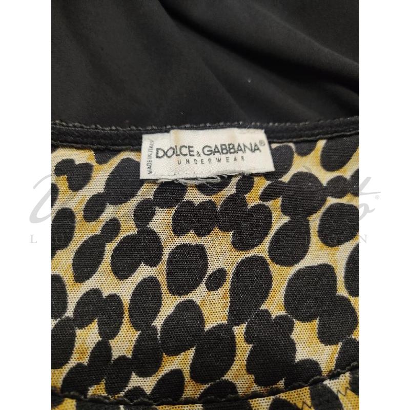 T SHIRT DONNA DOLCE&GABBANA ANIMALIER  | Mercatino dell'Usato Roma parioli 4