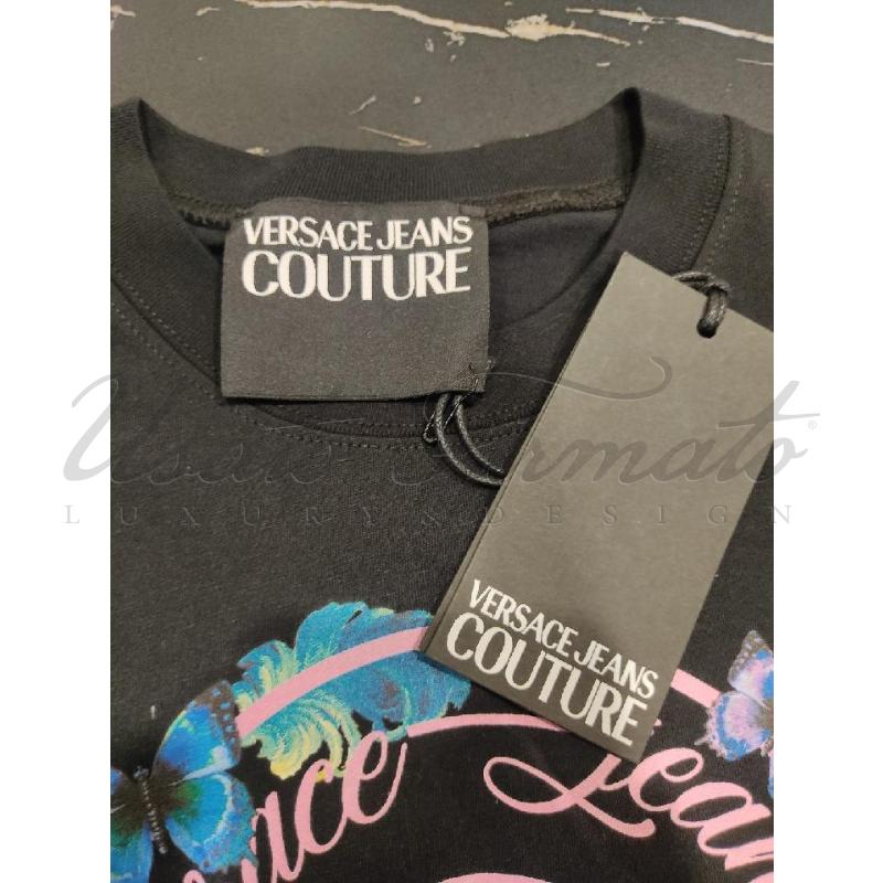 T SHIRT DONNA VERSACE COUTURE TG. S | Mercatino dell'Usato Roma parioli 4