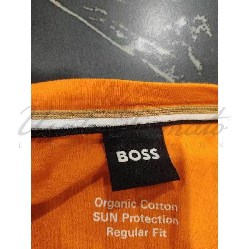 T SHIRT UOMO BOSS ARANCIO TGL | Mercatino dell'Usato Roma parioli 4