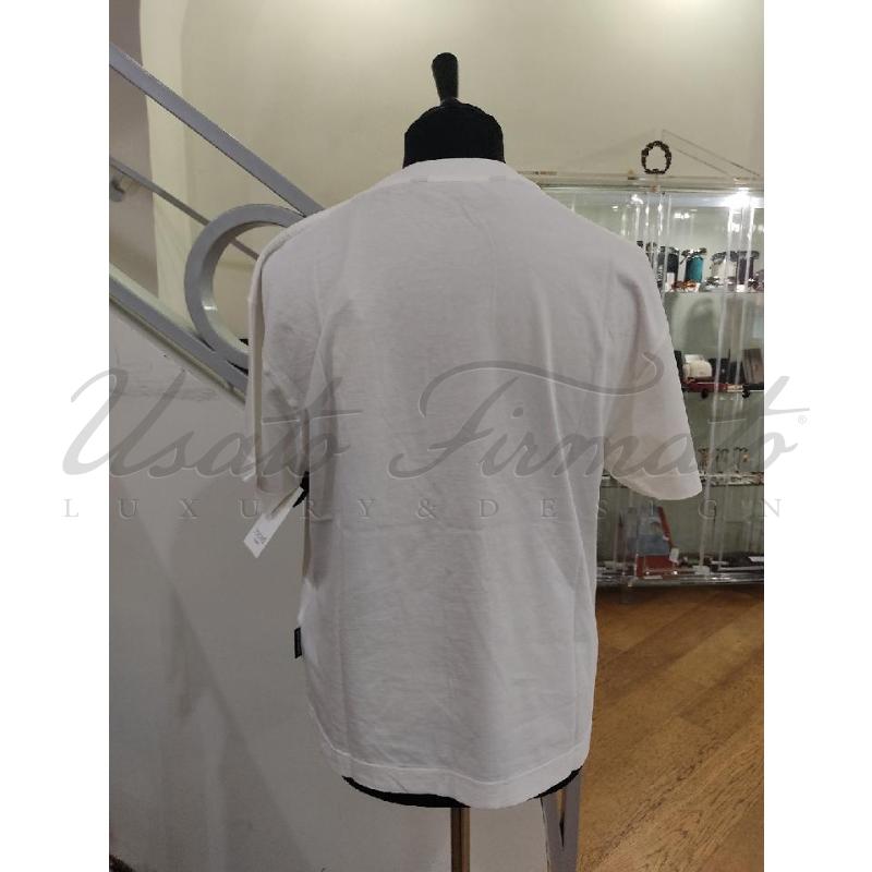 T SHIRT UOMO PALM ANGELS BIANCA TG. S | Mercatino dell'Usato Roma parioli 3