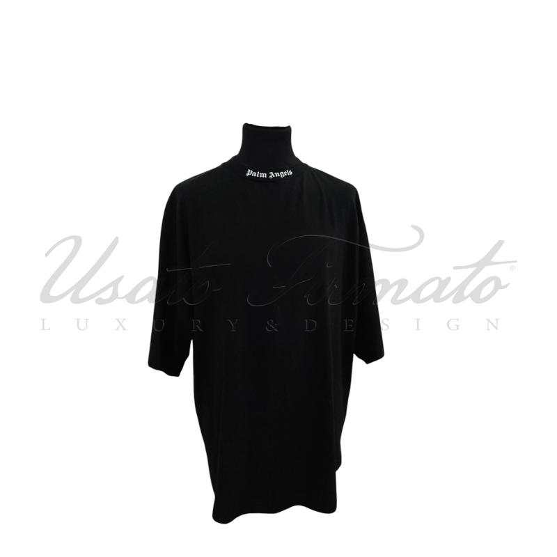 T SHIRT UOMO PALM ANGELS NERA TG. L | Mercatino dell'Usato Roma parioli 1