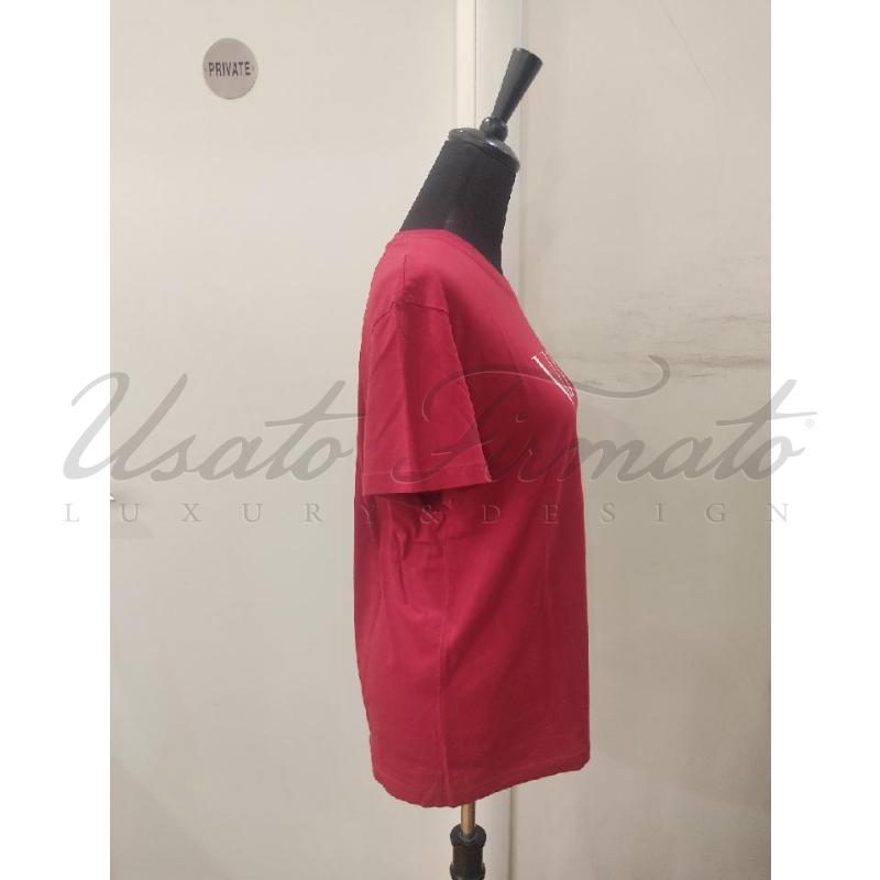 T SHIRT VALENTINO GARAVANI ROSSA TG. S | Mercatino dell'Usato Roma parioli 2