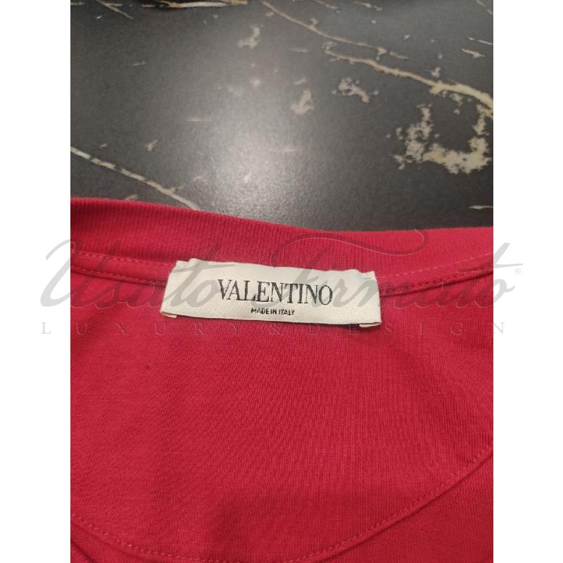 T SHIRT VALENTINO GARAVANI ROSSA TG. S | Mercatino dell'Usato Roma parioli 4