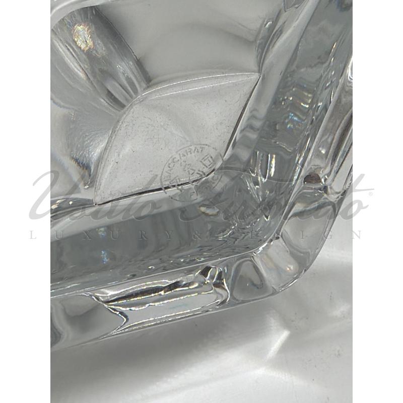 VASO BACCARAT CRISTALLO BASE ROMBO | Mercatino dell'Usato Roma parioli 4