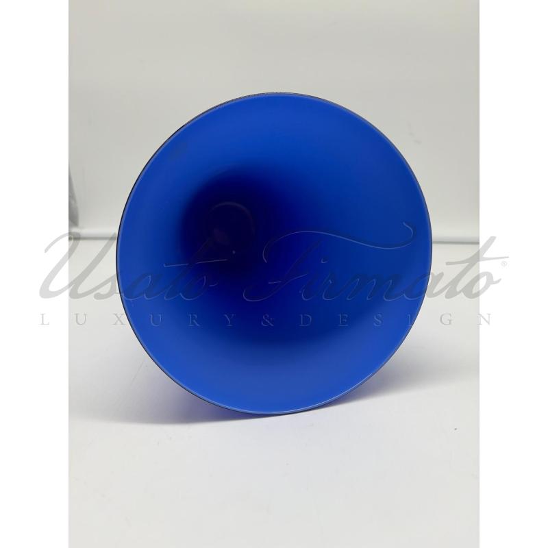 VASO VENINI VETRO BLU | Mercatino dell'Usato Roma parioli 2