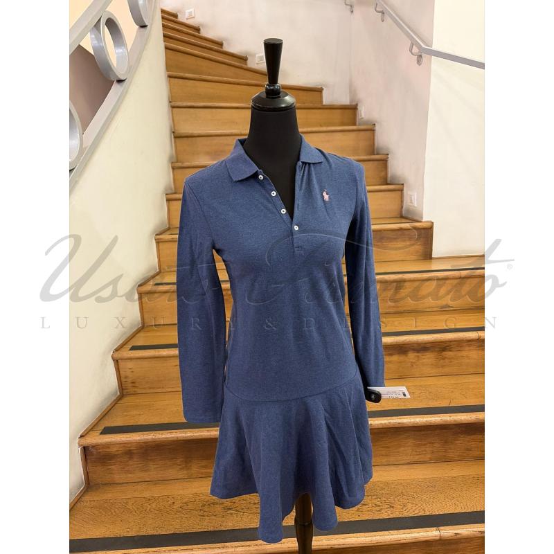 VESTITO BAMBINA RALPH LAUREN BLU TG. 16A | Mercatino dell'Usato Roma parioli 1