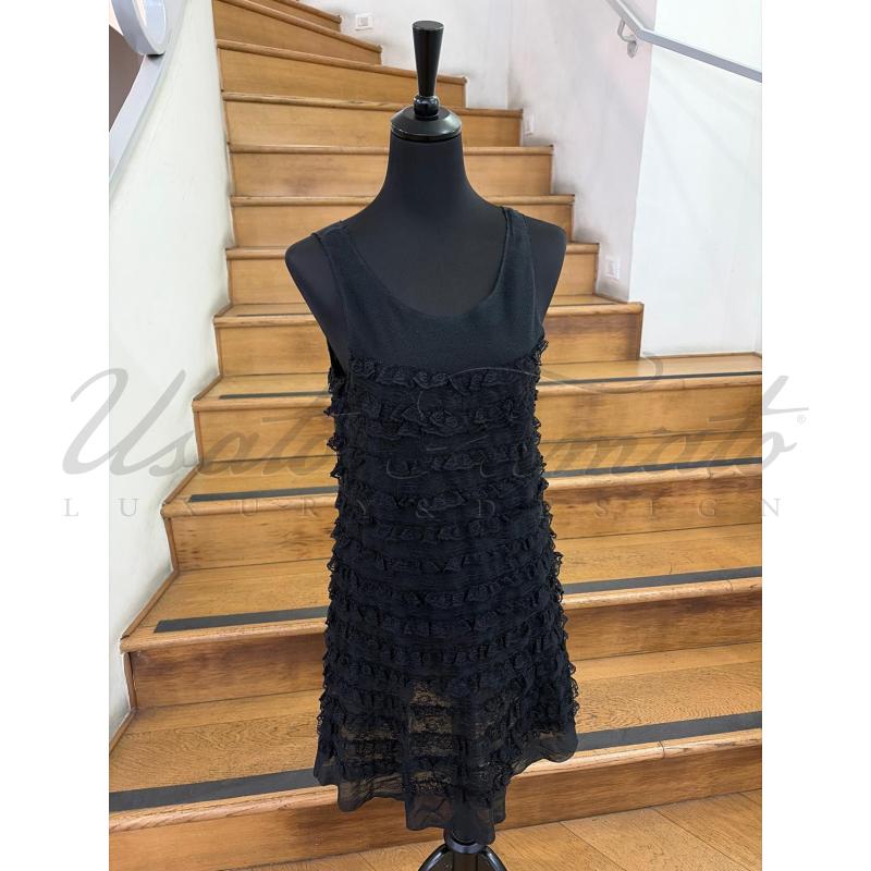 VESTITO DONNA ALBERTA FERRETTI NERO TG S/M | Mercatino dell'Usato Roma parioli 1