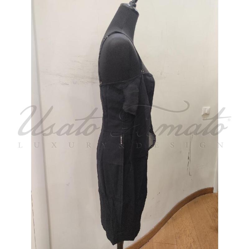 VESTITO DONNA ARMANI JEANS NERO TG 46 | Mercatino dell'Usato Roma parioli 2