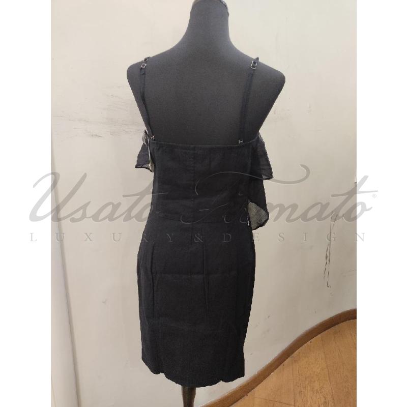 VESTITO DONNA ARMANI JEANS NERO TG 46 | Mercatino dell'Usato Roma parioli 3