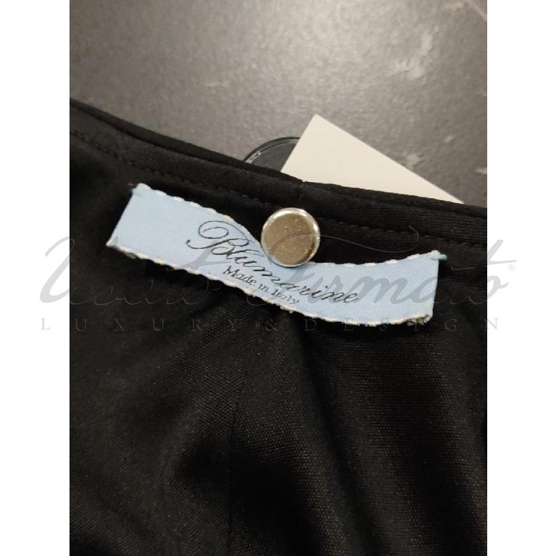 VESTITO DONNA BLUMARINE NERO BRETELLINA  | Mercatino dell'Usato Roma parioli 5