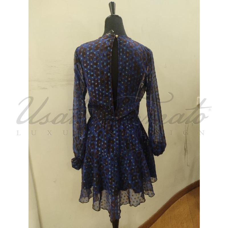 VESTITO DONNA CHIARA BIASI VIOLA FANTASIA TG S  | Mercatino dell'Usato Roma parioli 3