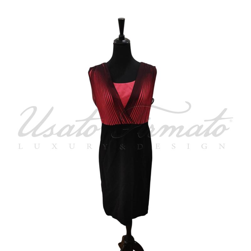 VESTITO DONNA D.EXTERIOR NERO CORALLO  | Mercatino dell'Usato Roma parioli 1