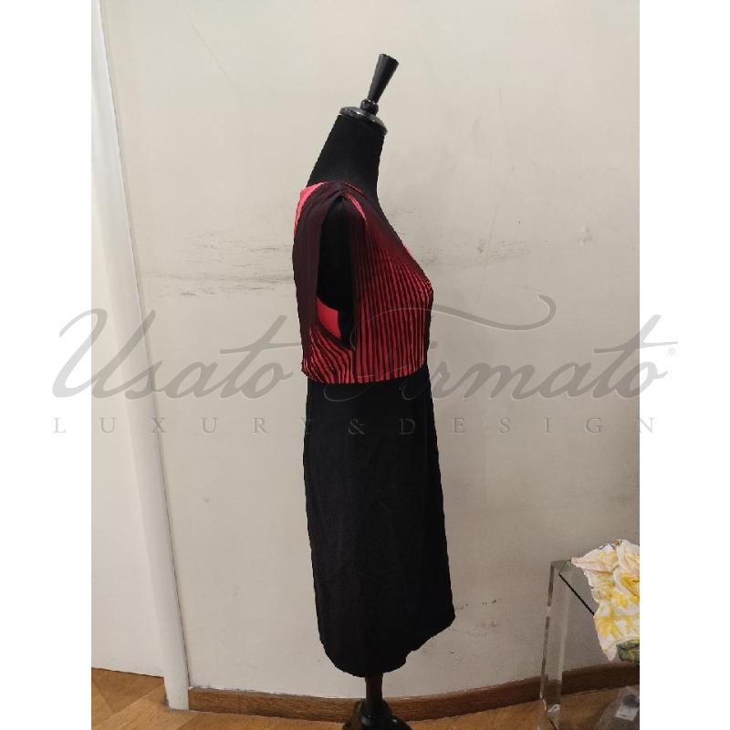 VESTITO DONNA D.EXTERIOR NERO CORALLO  | Mercatino dell'Usato Roma parioli 2