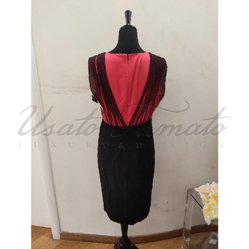 VESTITO DONNA D.EXTERIOR NERO CORALLO  | Mercatino dell'Usato Roma parioli 3