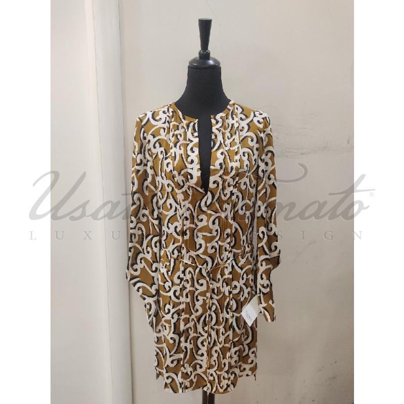 VESTITO DONNA DIANE VONFURSTENBERG SENATE FANTASIA TG. 6 | Mercatino dell'Usato Roma parioli 1